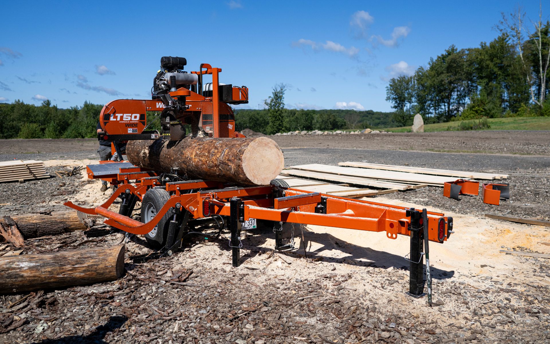 ct portable sawmill service
