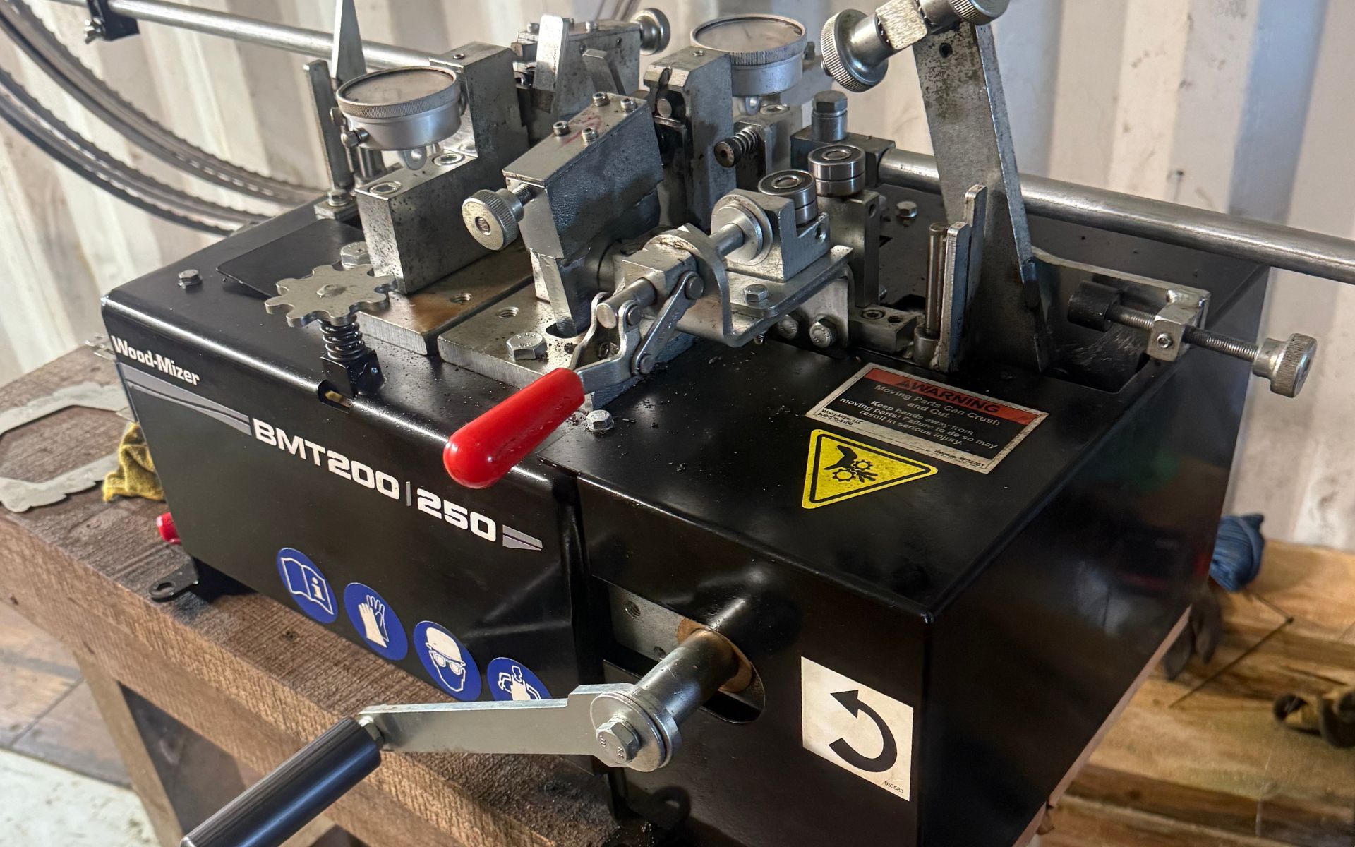 sawmill bandsaw blade sharpening